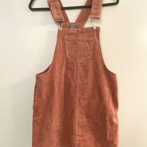 J for Justify Branded pink corduroy overall Dress